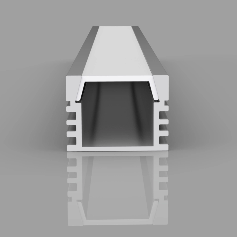 Ecoled Energy 2020 Deep Surface Mount Aluminum Profile Housing for LED Strip Lights