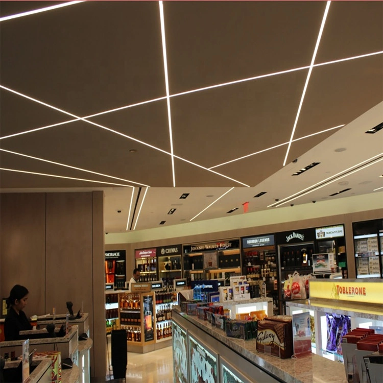 Customize LED Aluminum Profile PC Diffuser Recessed Aluminum LED Profile