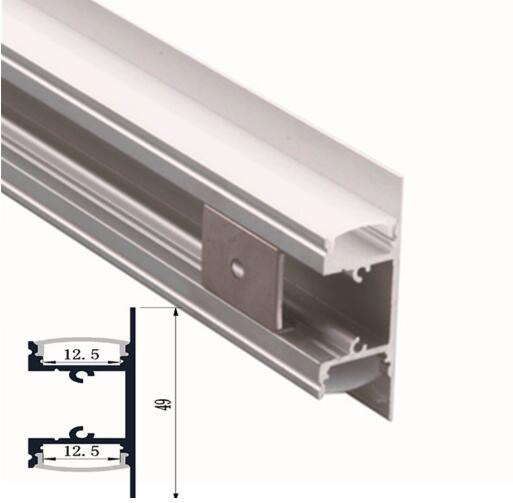 New Design up and Down LED Aluminum Profile, Double Side Lighting Aluminum Profile for LED Strips