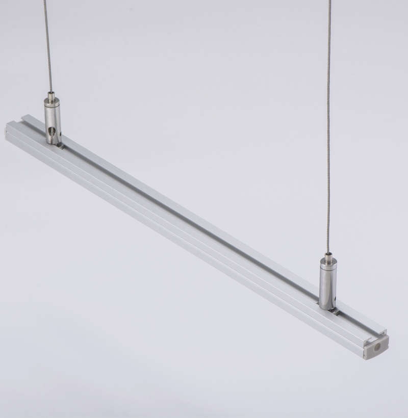 W17xh12mm Anodized Aluminium, Extrusion Aluminium LED Profile Surface Mounted Linear Light Bar