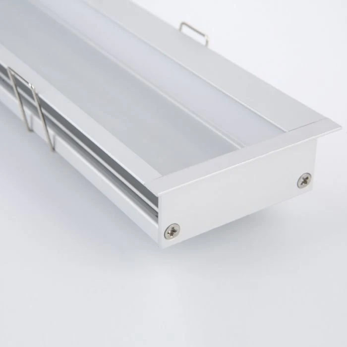 LED Aluminum Profile W55.5mm X H65.5mm Extrusions Channel for Liner LED Lighting