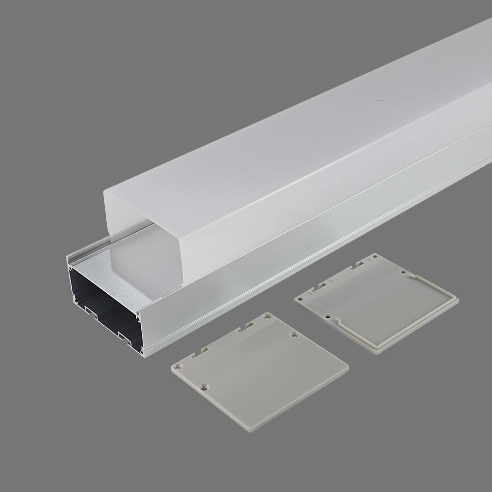 40 (W) X70 (H) mm LED Aluminum Profile Surface Suspended Mounted LED Linear Light LED Extrusion Channel Light