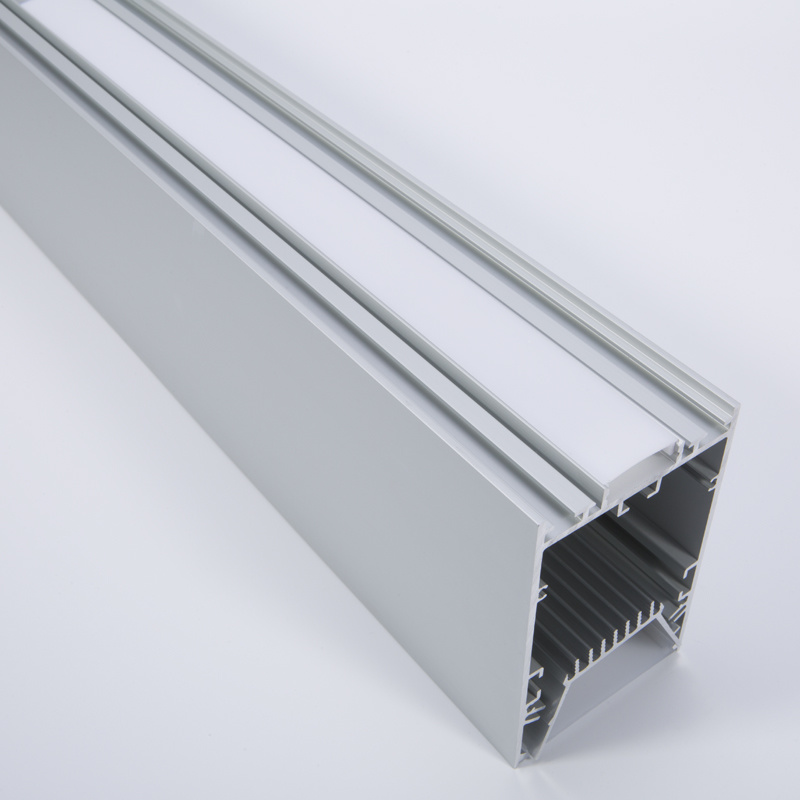 Double Side Shine Heavy Duty Aluminum Extrusions for up-and-Down LED Strip Light