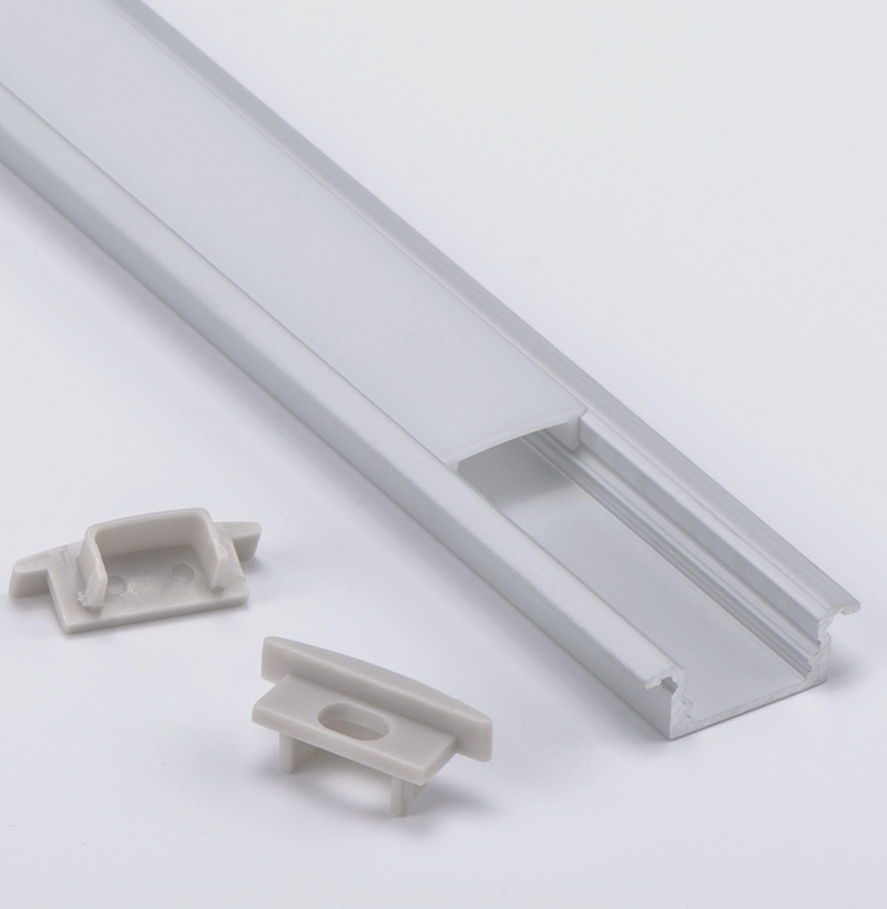 LED Recessed Aluminum Profile Channel Strip Profile Light for LED Linear Indoor Lighting