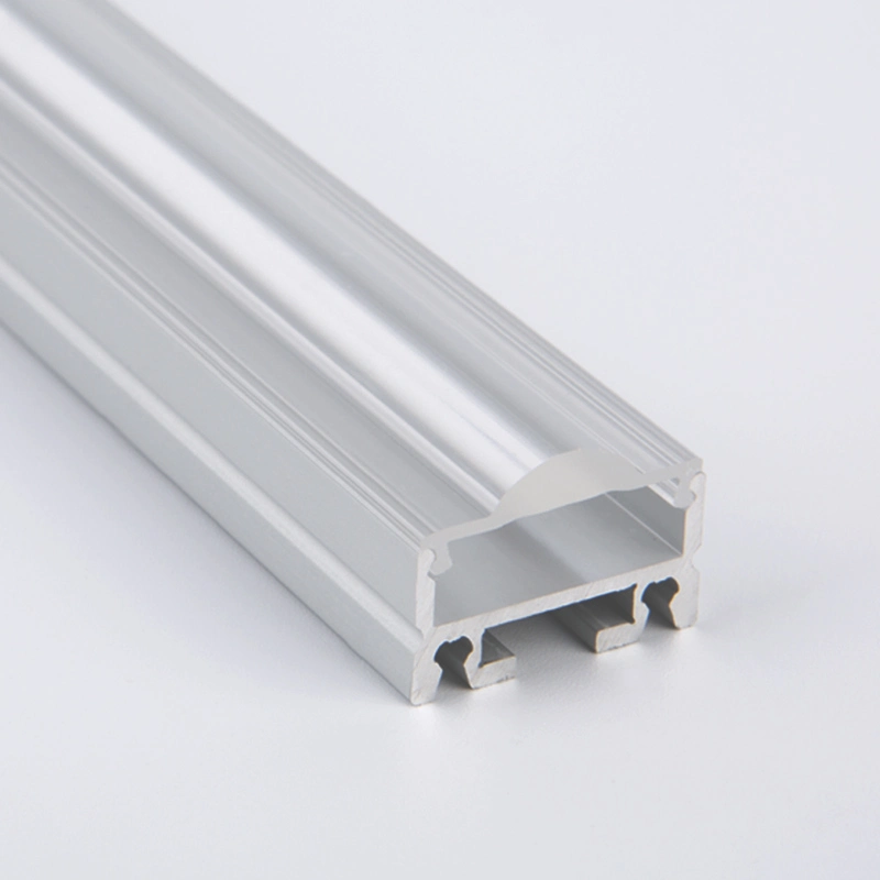 LED Aluminum Profile with Optic Lens for Ceiling Mounted or Suspend LED Lights Accent Lighting