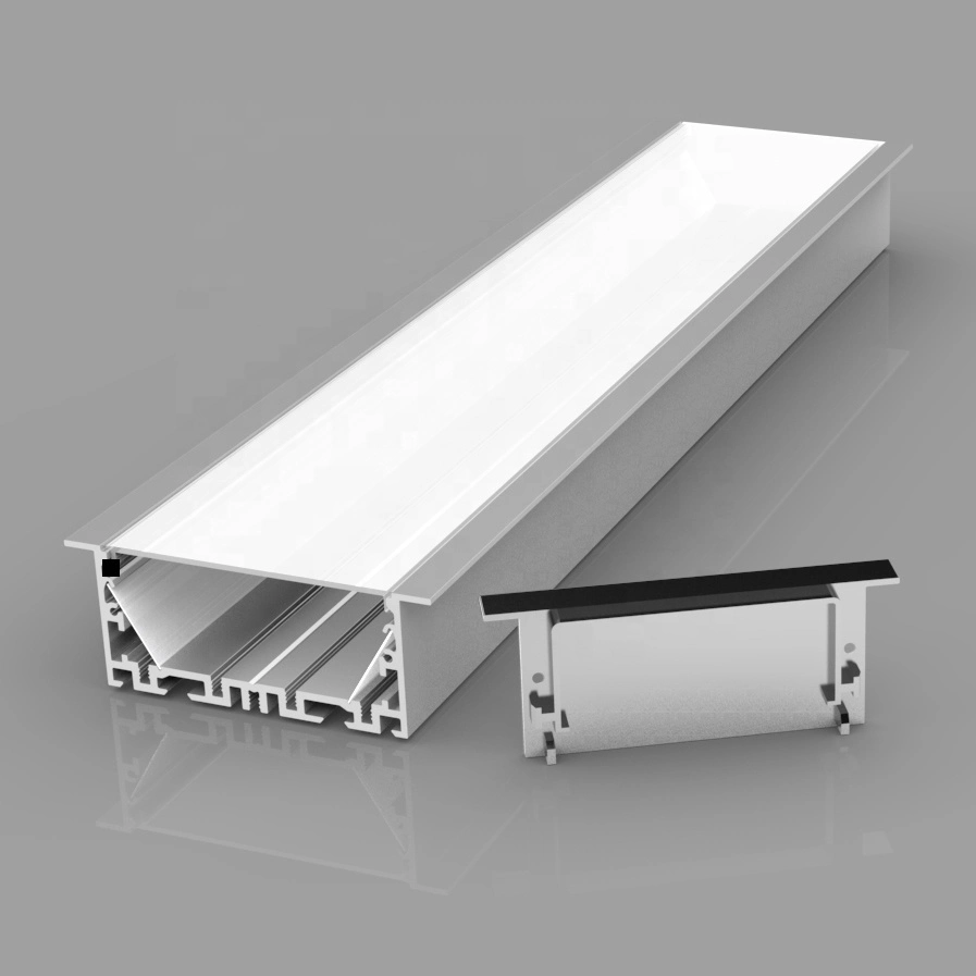 Aluminum Profile Heat Sink Extrusion Channel LED Strip Plastic for Decoretions