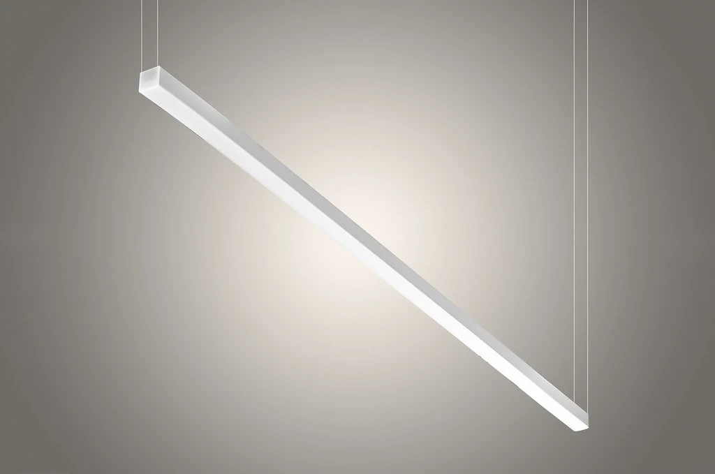 10075mm Rectangular Hanging Office LED Light