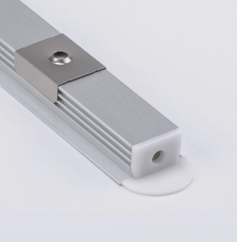 Ecoled Energy Surface Mount Aluminium Channel U Shape LED Aluminum Extrusion Profile with Opal Diffuser