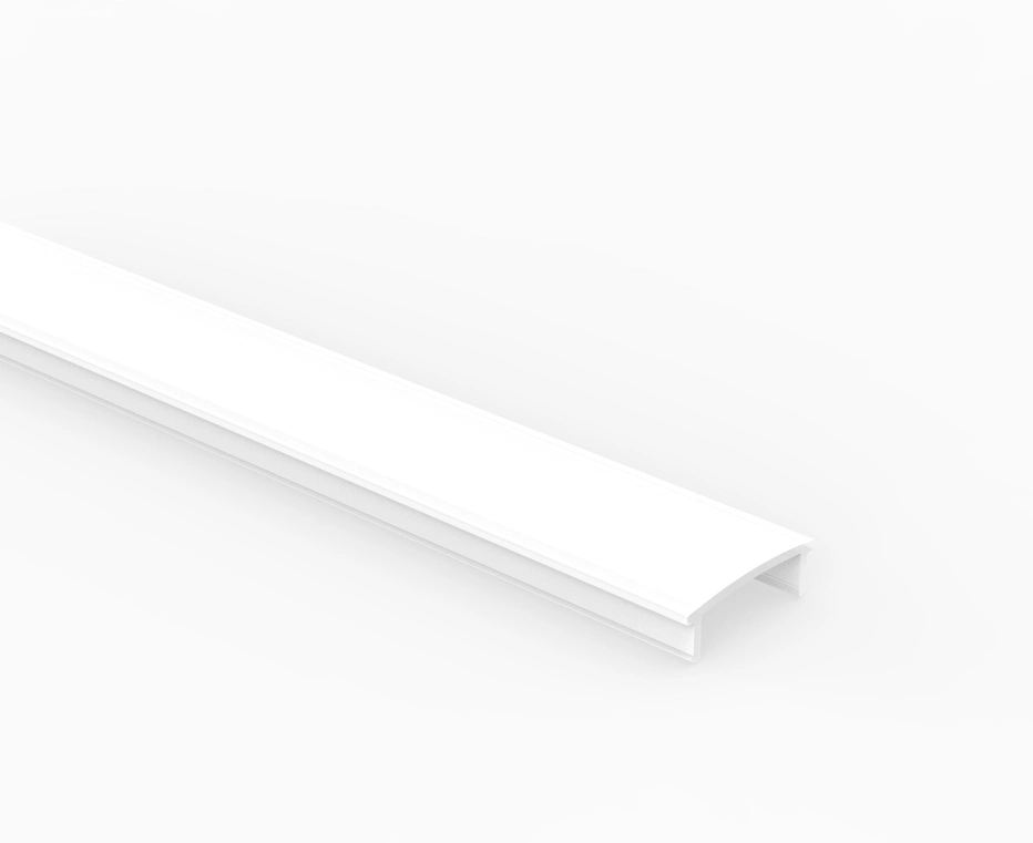 Ecoled Energy Slim Low Voltage Linear Profile 17mm U-Channel for Surface Mounted Exterior LED Aluminum Extrusions for Cabinet LED Lights