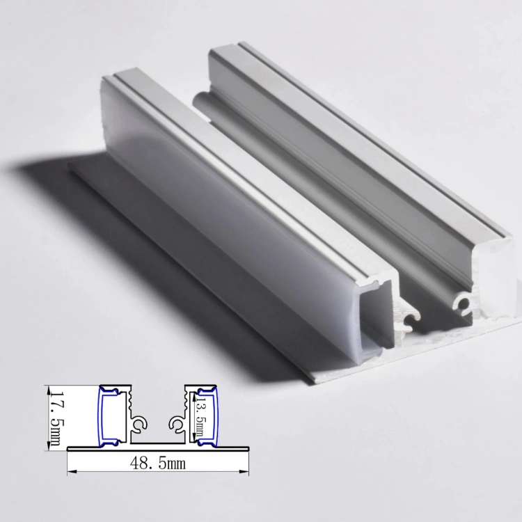 up/Down Indirect Wall Mount LED Strip Aluminum Profile