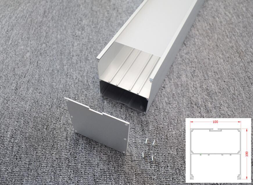 Customized LED Aluminum Extrusion Profile Channel for Office Main Lighting