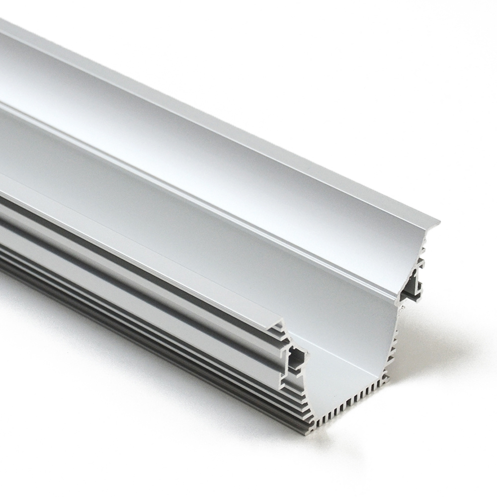 Alu9055 Large Size 32mm Wide Heatsink Aluminium Profile with Clear Frosted Milky Diffuser for LED Strip