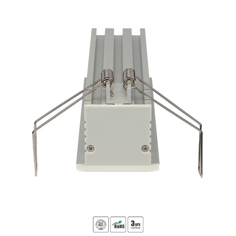 Recessed Heatsink Extruded Profile for LED Strips Ceiling Wall Light China Top Aluminium Profile Manufacturer