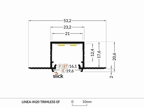 High Quality LED Profiles, LED Linear Lamps Can Be Customized for Lighting