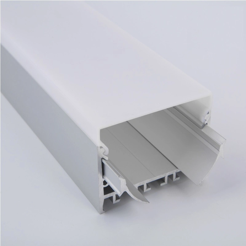 Hot Selling High Power Indoor and Outdoor LED Aluminum Profiles 57.6W/M Wide Aluminum Radiator 50W Channels