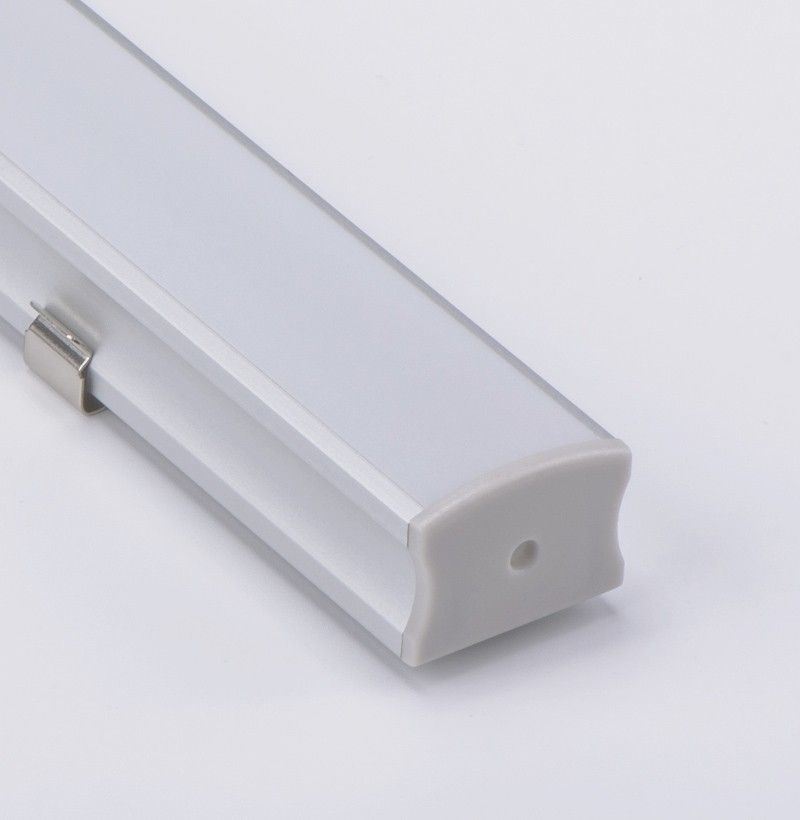 LED Strip Light Aluminum Extrusion with Lens for Indoor Lighting