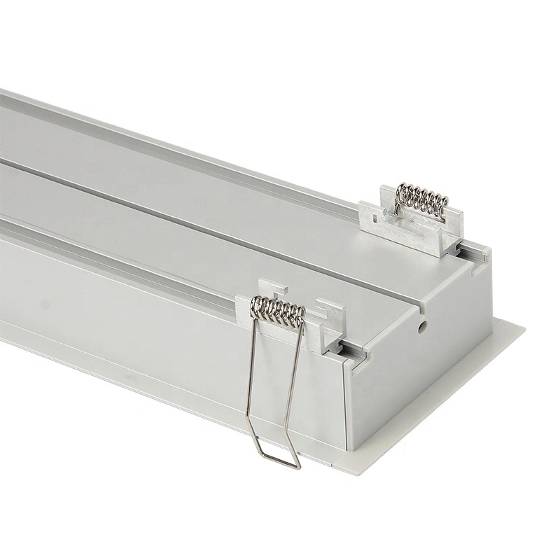 60mm Wide LED Profile Recessed Aluminum Profile for LED Strips