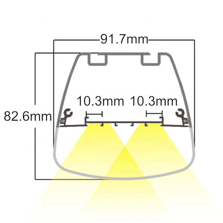 Cleanroom LED Lighting Fittings &Tri-Proof Tube Linear Batten Fixture Housing&IP65