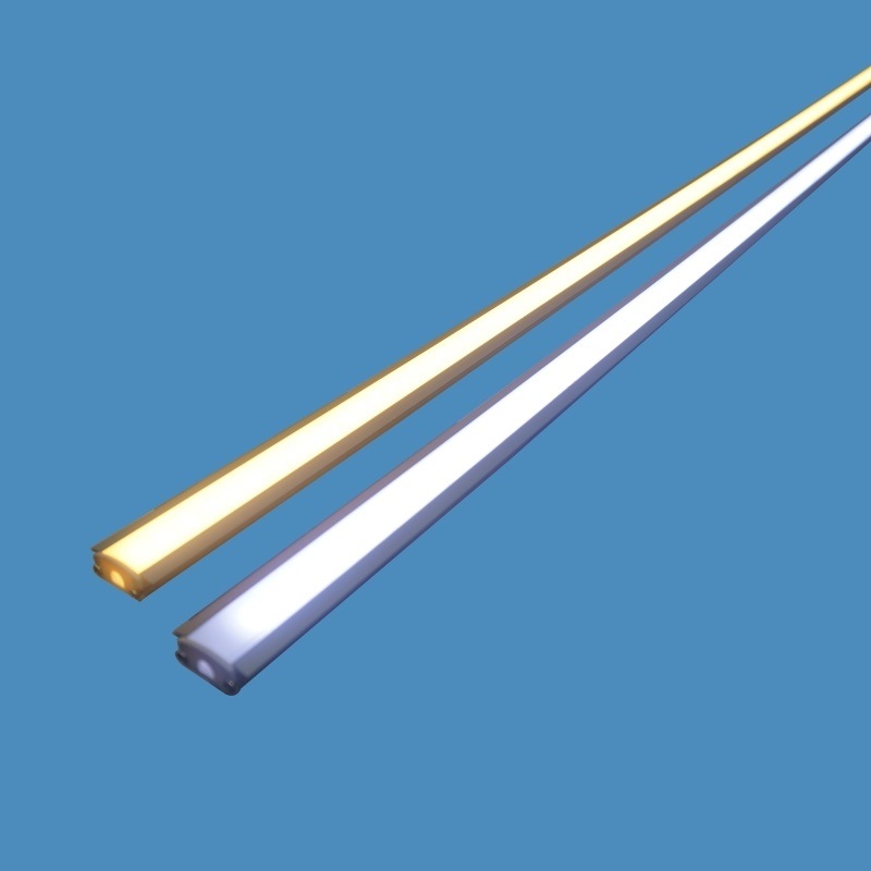 Aluminum and PC Diffuser Extrusion Body Material Recessed Aluminum LED Profile for Strips