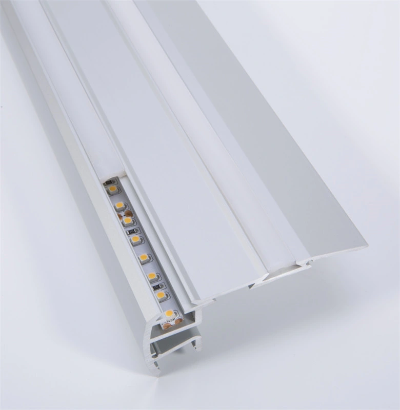 2020 New Double-Anodized Aluminum Extrusion LED Profile for Stair Nosing LED Profiles