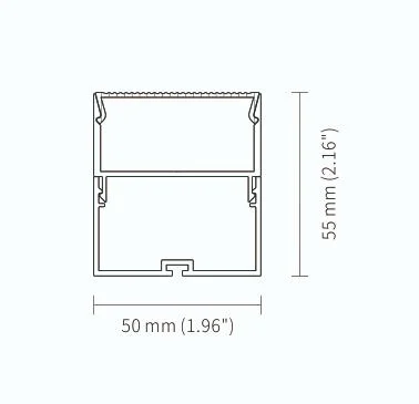 Tw-50*55mm Pendent LED Profile