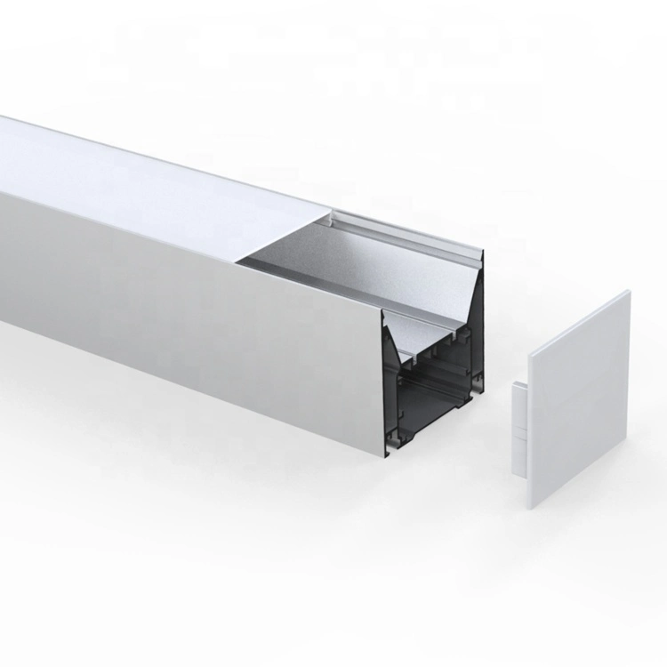 High Quality Large Size 80mm Wide Aluminium LED Profile LED Channel Extrusion LED Linear Profile