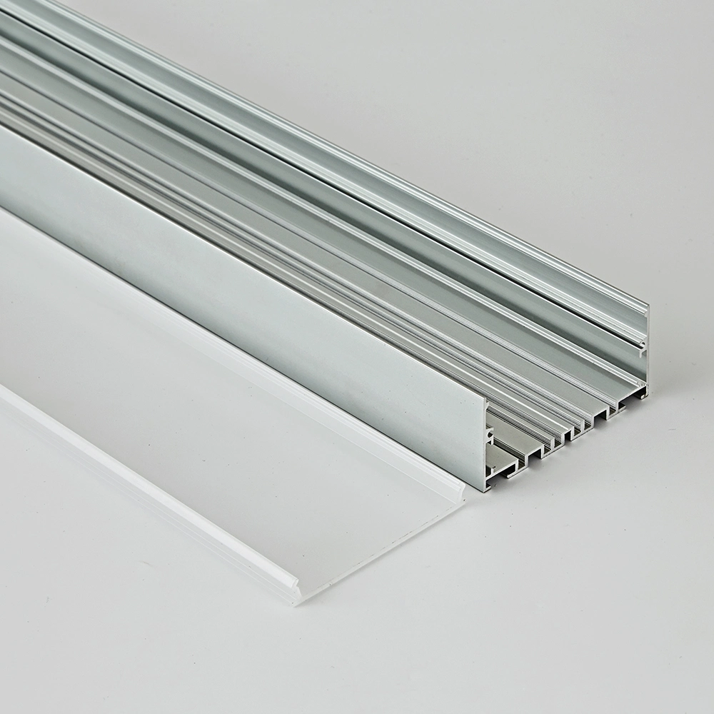 75X35mm LED Profile Manufacture Wide LED Aluminum Profile Channel for Wide LED Strip Profile Linear