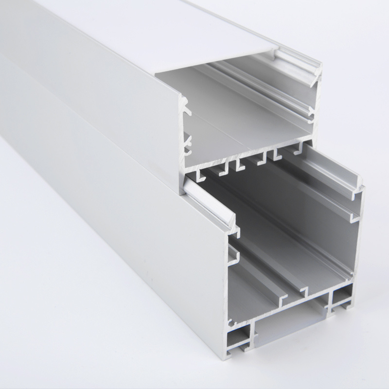 Large Size LED Light Profile Baseboard Aluminum Profile for Power Cover