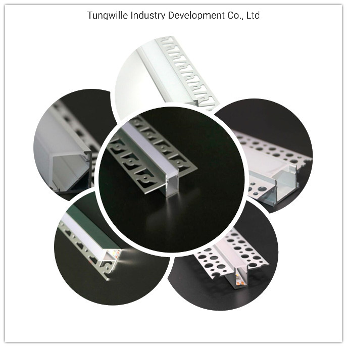 Hot Sales LED Corner Aluminum Extrusion Profile, Can Be Customized Patterns