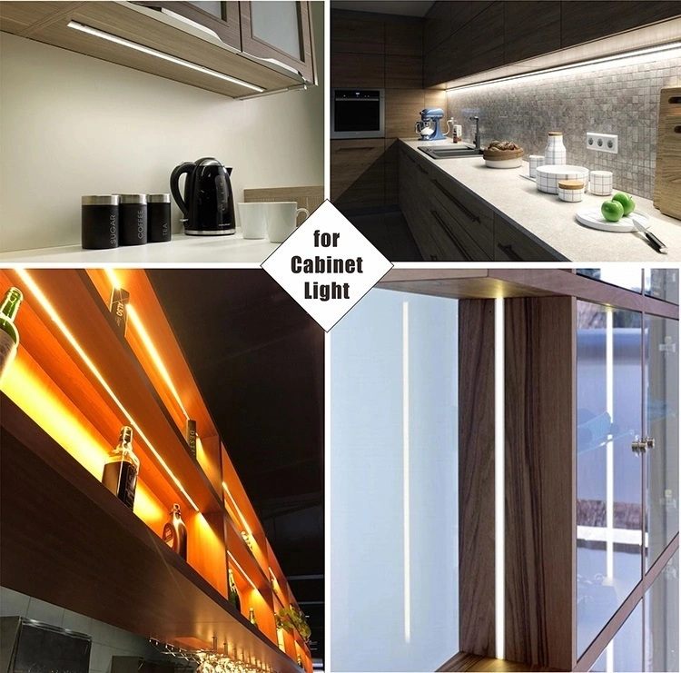 Hot-Aluminum Profile for LED Strip Cabinet Light LED Ceiling Light LED Cupboard Light