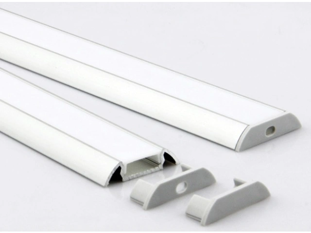 30*07mm Aluminium LED Profile - Narrow for Surface Mounting