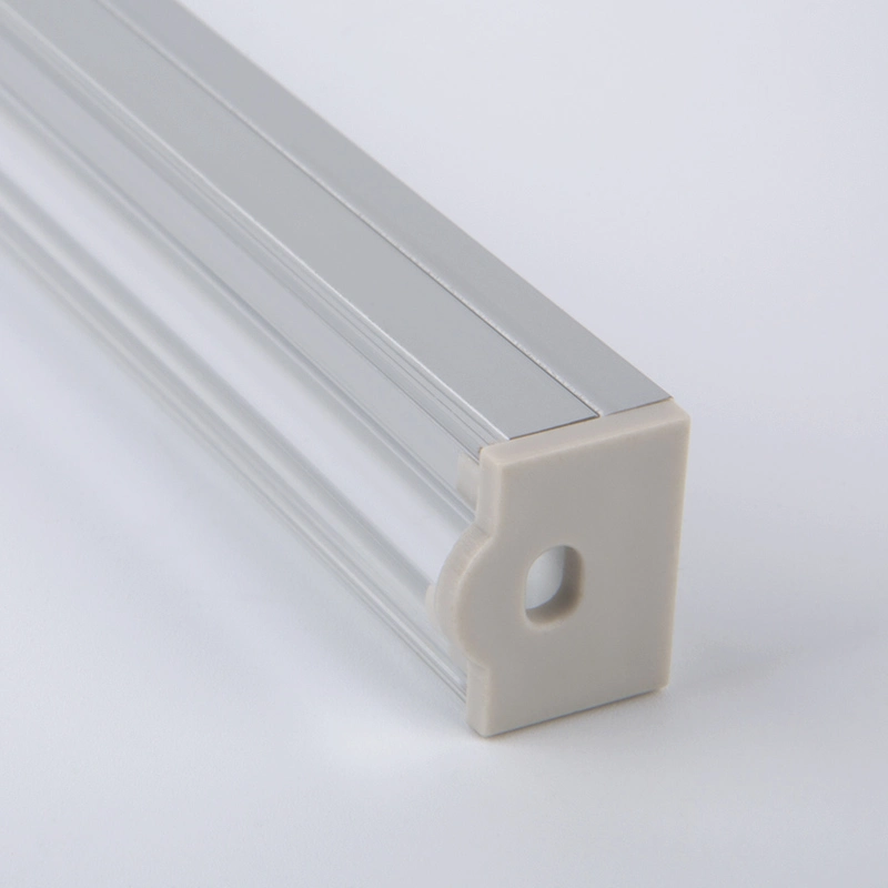 Suspended Aluminum LED Channel with Clear Lens 30 Degree Beam Angle