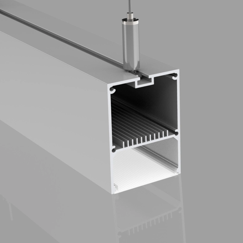 Double Layer Driver Put in 40mm Width LED Linear Lighting Aluminum LED Profile