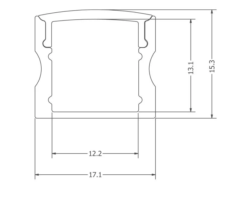 Wholesale Factory Price LED Strip Light Aluminum Profile