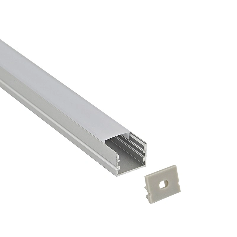 20X15mm Aluminum Profile for LED Grow Plant Lights LED Decorative Cabinet Light Housing LED Cupboard Light Profile