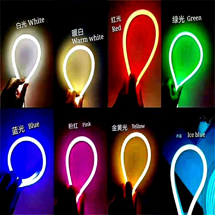 New Silicone Flexible Colorful LED Neon Waterproof Strip, IP65