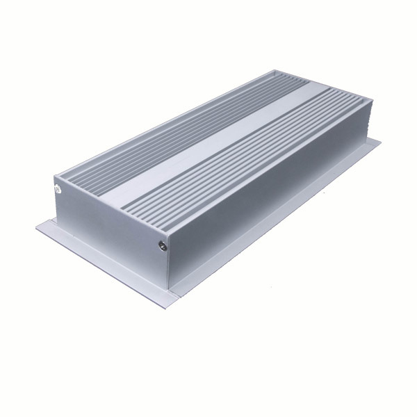 88mmx30mm LED Aluminium Extrusion Profile with Frosted Diffuser Installed as Recessed, 60mm Width for LED Strip