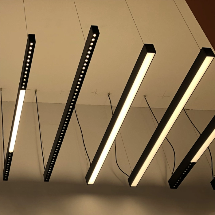 Ecoled Energy-LED Linear Light Modern Profile Pendant Lighting Hanging Fixture Lamp