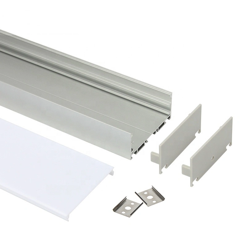 Surface Mounting Aluminum Profile Wide PCB LED Strip Light Channel Alu Profile Extrusion Aluminum Profile