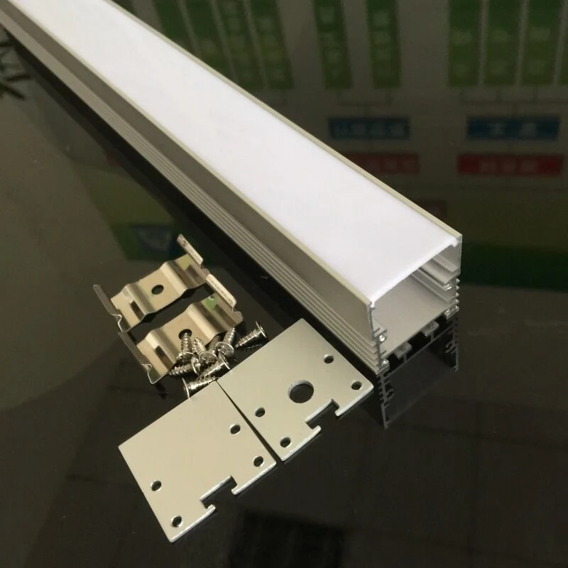 LED Linear Light Suspended Aluminum Profile Channel for LED Bar Strips Lighting