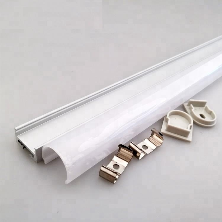 Tw-20*27mm Round Concave LED Aluminum Profile, Customizable