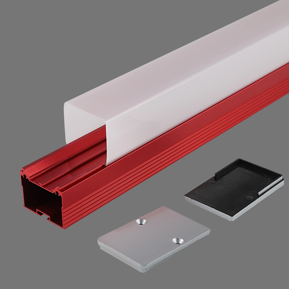 40 (W) X70 (H) mm LED Aluminum Profile Surface Suspended Mounted LED Linear Light LED Extrusion Channel Light