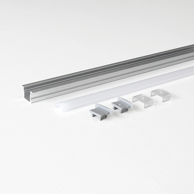 Small Aluminum LED Strip Profile Housing 2meter Wall Mount Aluminium LED Profile for Strip Lights