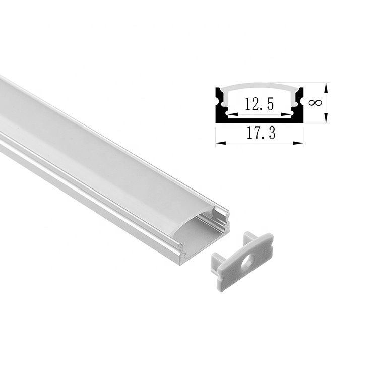 China Anodizing Surface LED Aluminum Channel for LED Linear Light