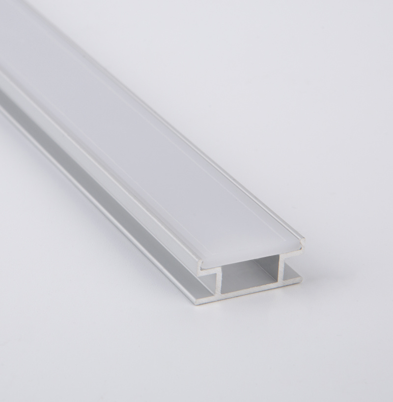 China Manufacturer High Quality Square Aluminum Extrusion Profile for LED Strip for Indoor Decorations