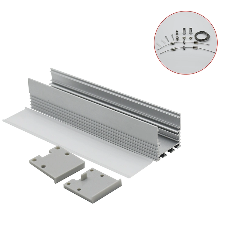 W30X H30mm Hot Sale Closet Light Ceiling Lighting Wall LED Strips Light with Aluminum LED Straight Channel Profile