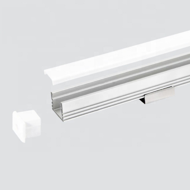 Alu1612 Anodized Aluminum LED Housing with Diffuser for LED Strips Light