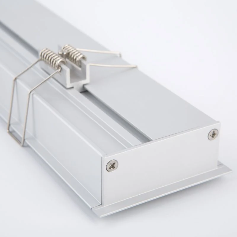 LED Aluminum Profile W55.5mm X H65.5mm Extrusions Channel for Liner LED Lighting