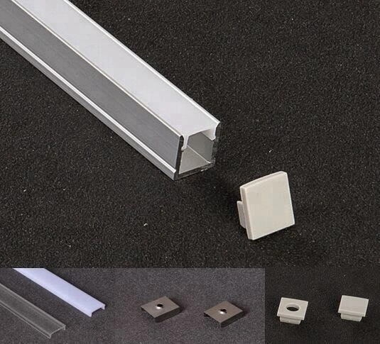 China Supplier Aluminum LED Strips Profile for Louver Light Channel