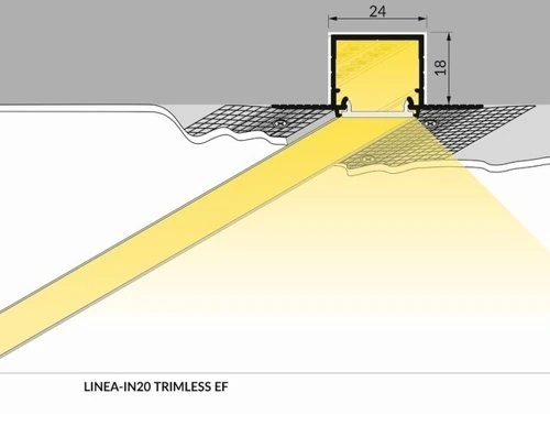 Hot-LED Profile 2000 Anodized Aluminum